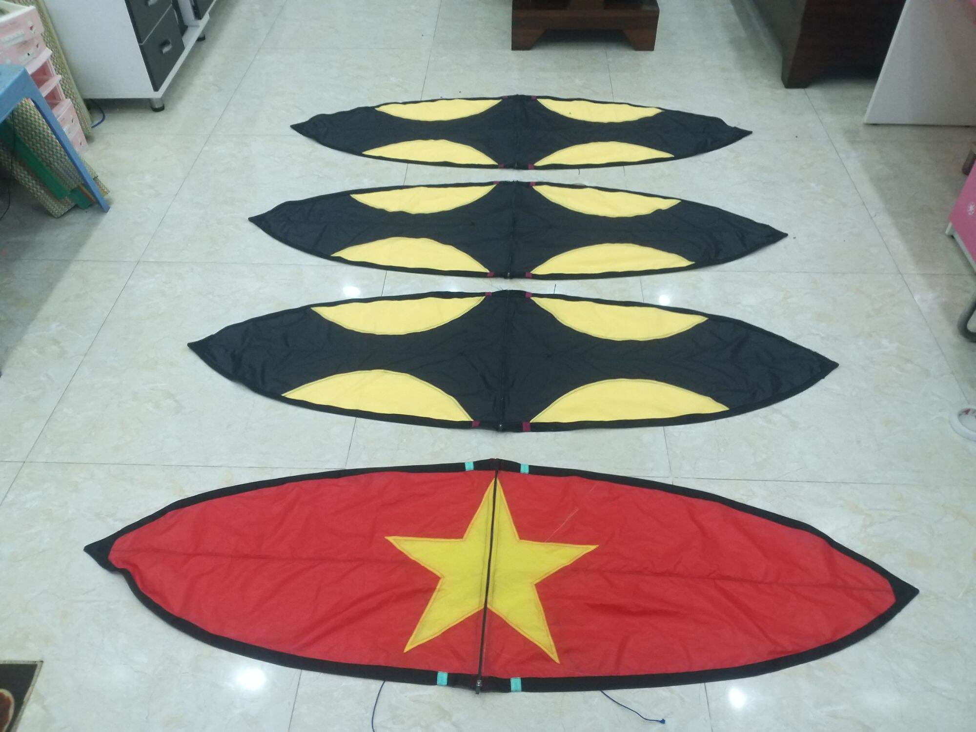 diều 2m vải caro chất lương.