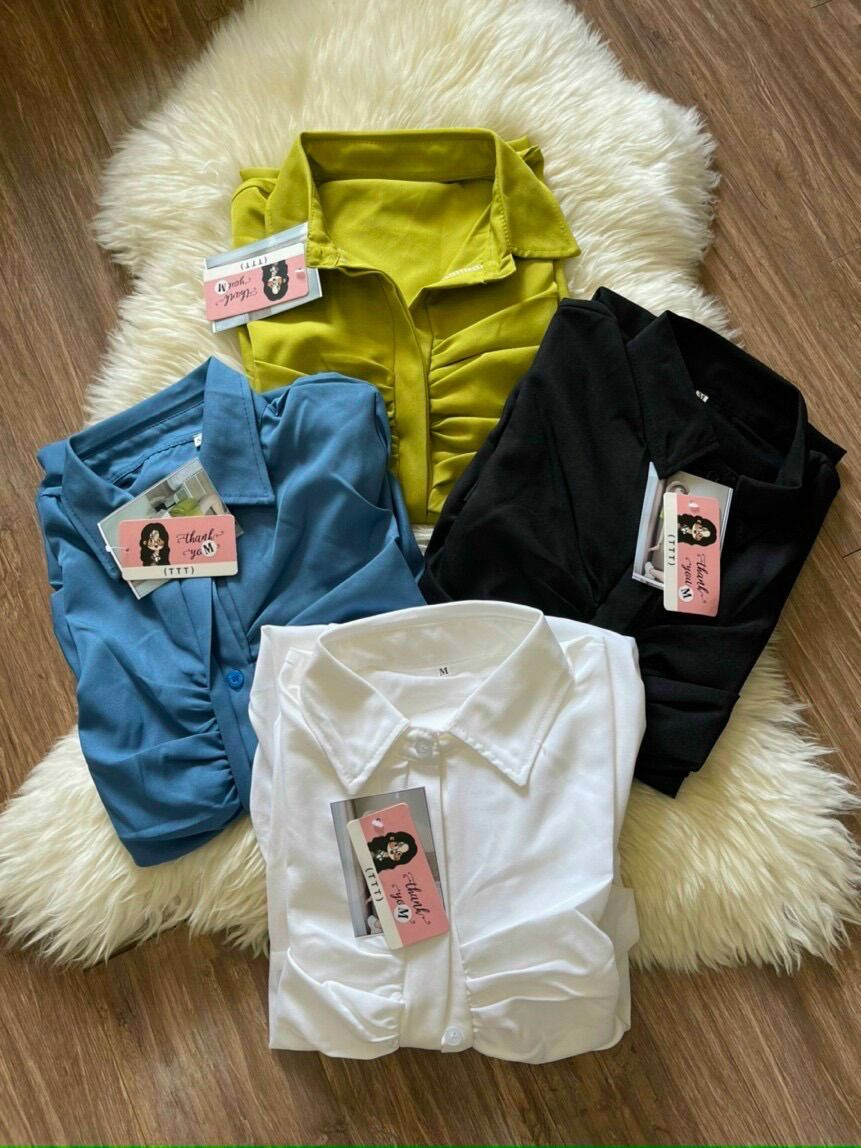 (SHOP TÁO ĐỎ BIGSIZE 50kg đến 90kg) đầm nữ dáng A sơ mi cài nút