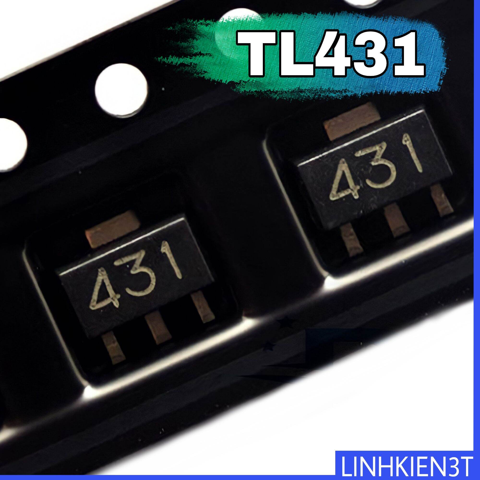 Ic số tl431 sot-89 chính hãng