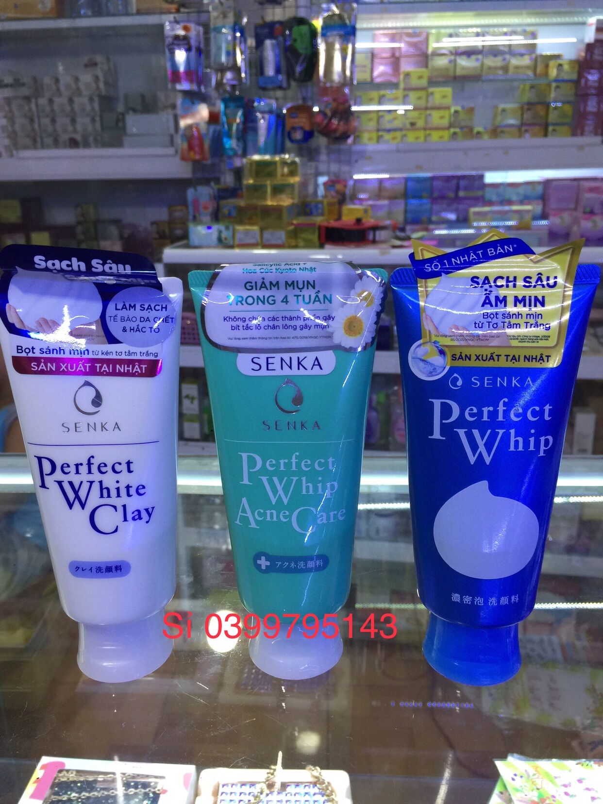 Sữa rửa mặt senka 120ml