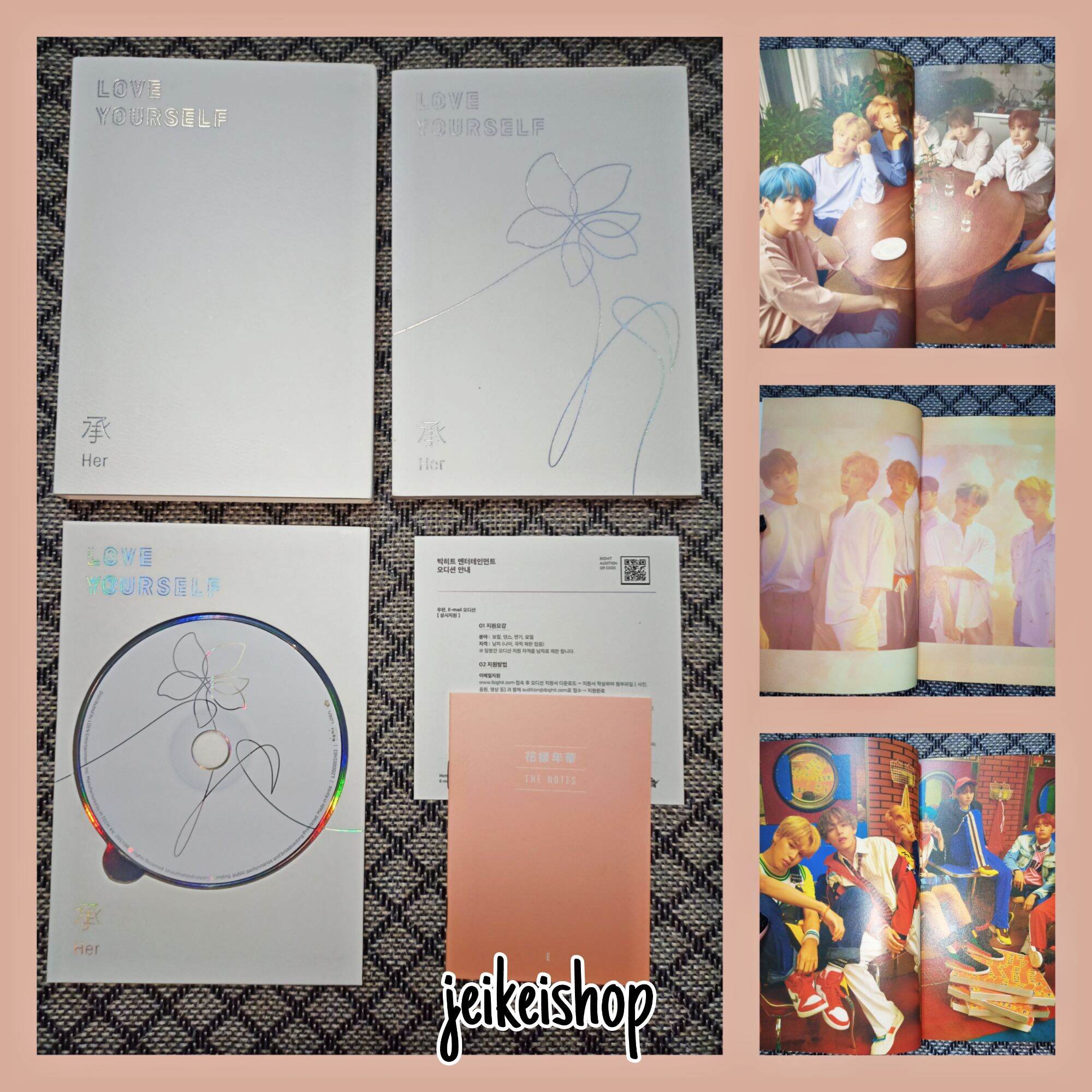 Album BTS Her chính hãng không card
