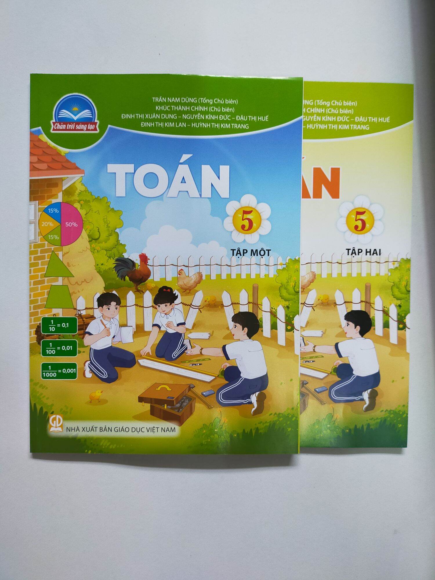 Bao Kiếng Sẵn + Toán Lớp 5 Chân Trời Sáng Tạo