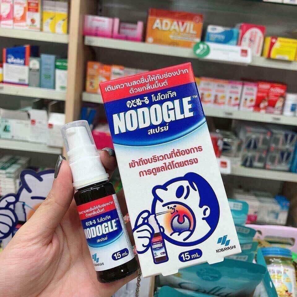 Xịt họng nodogle thái lan 15ml