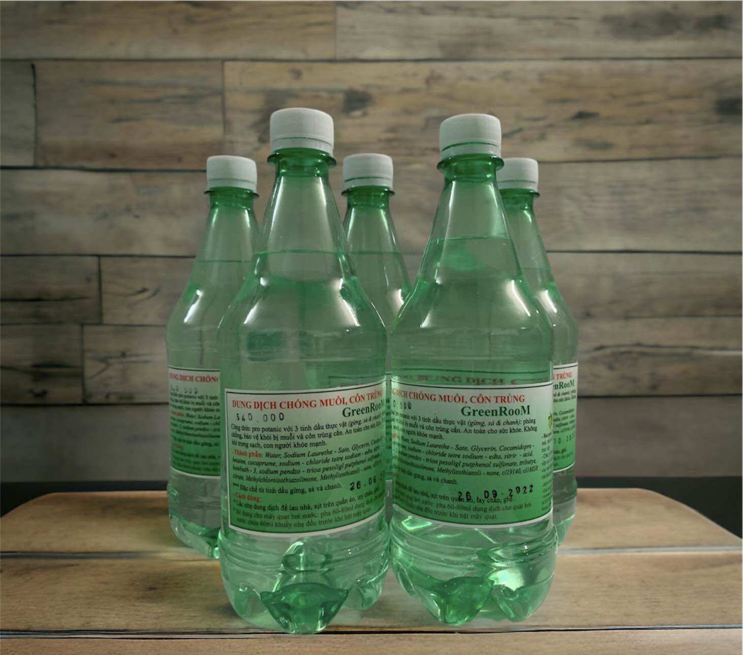 Dung dịch phòng chống muỗi và côn trùng GreenRoom 1lít