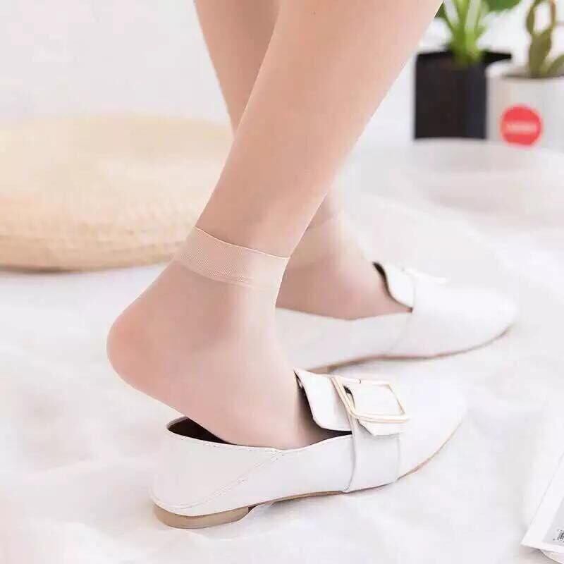 10 đôi tất/vớ da chân nữ