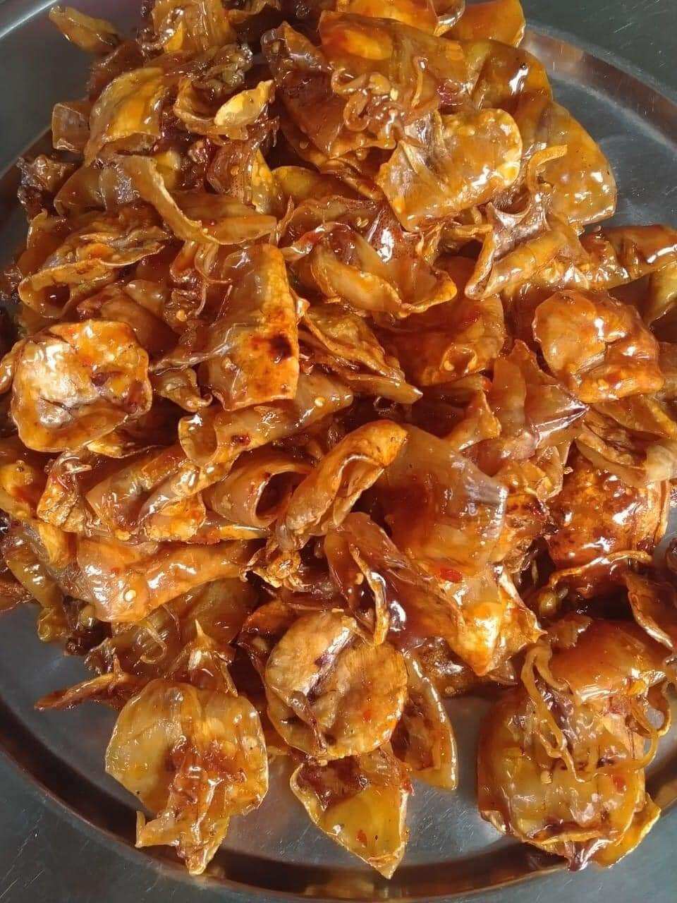 Khô mực sữa rim sate ớt 180 gram