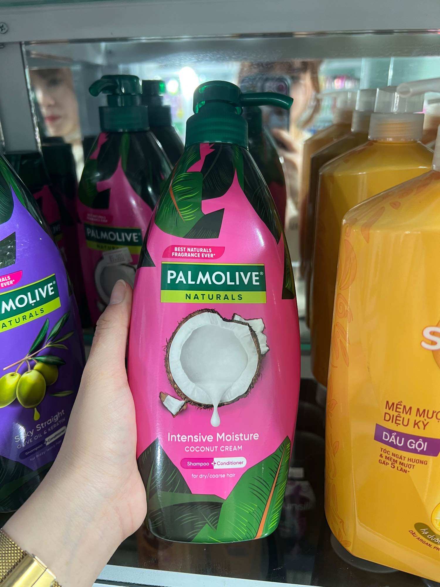 Dầu gội dừa & oliu Palmolive 180ml &600ml