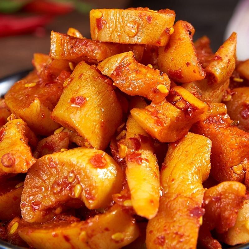 500g Củ Cải Xào Giòn Cay Siêu Ngon
