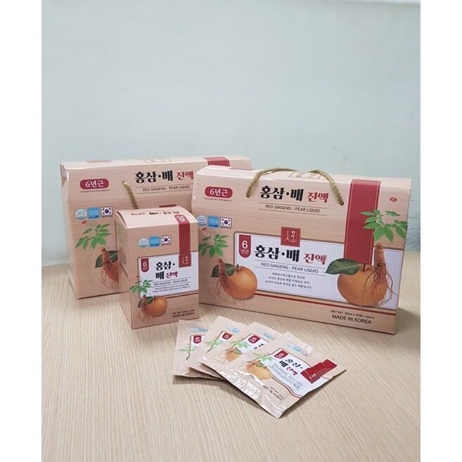 Nước hồng sâm lê hàn quốc 70ml x 30 gói