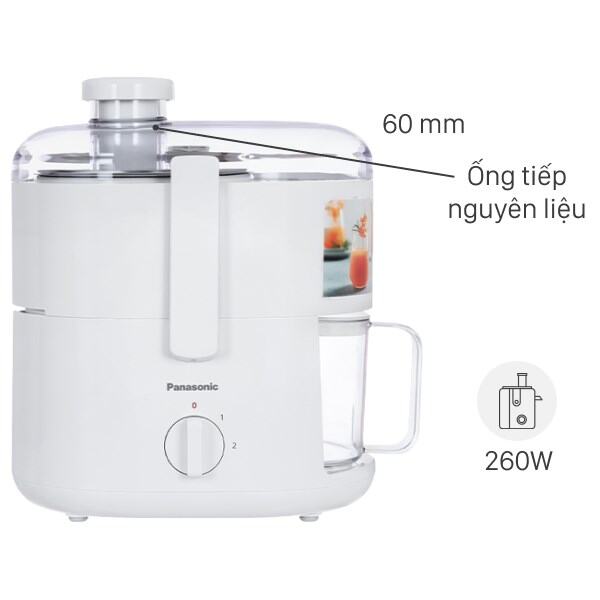 Máy ép trái cây Panasonic MJ-CS100WRA hàng chính hãng