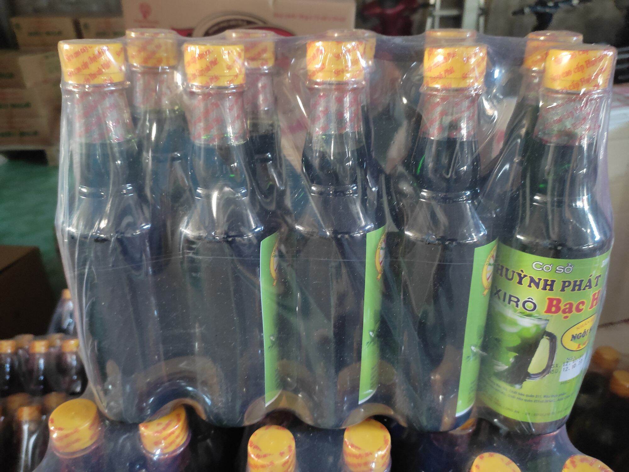 Siro bạc hà Huỳnh Phát chai 500ml