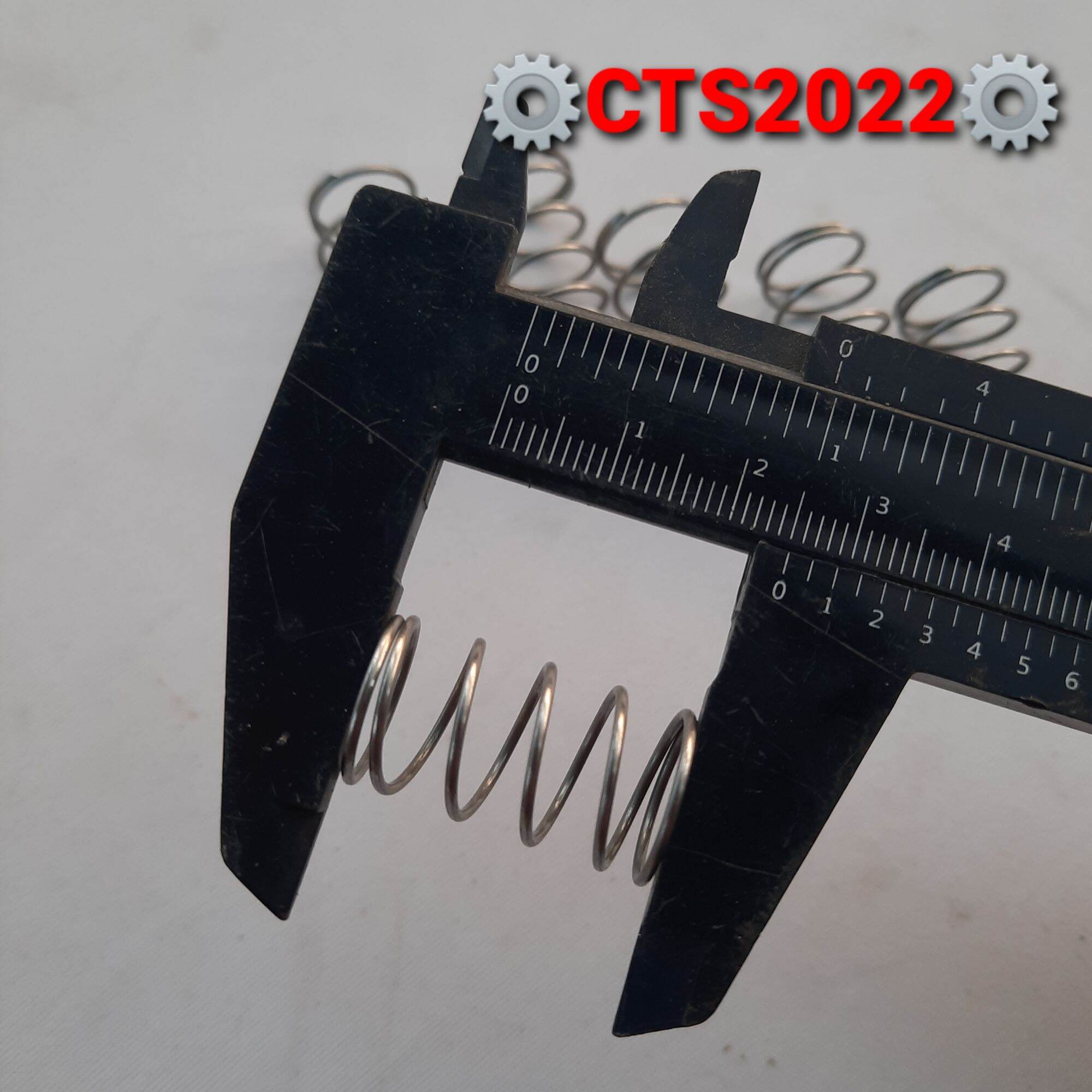 Lò xo nén inox304 phi 14mm sợi 1mm