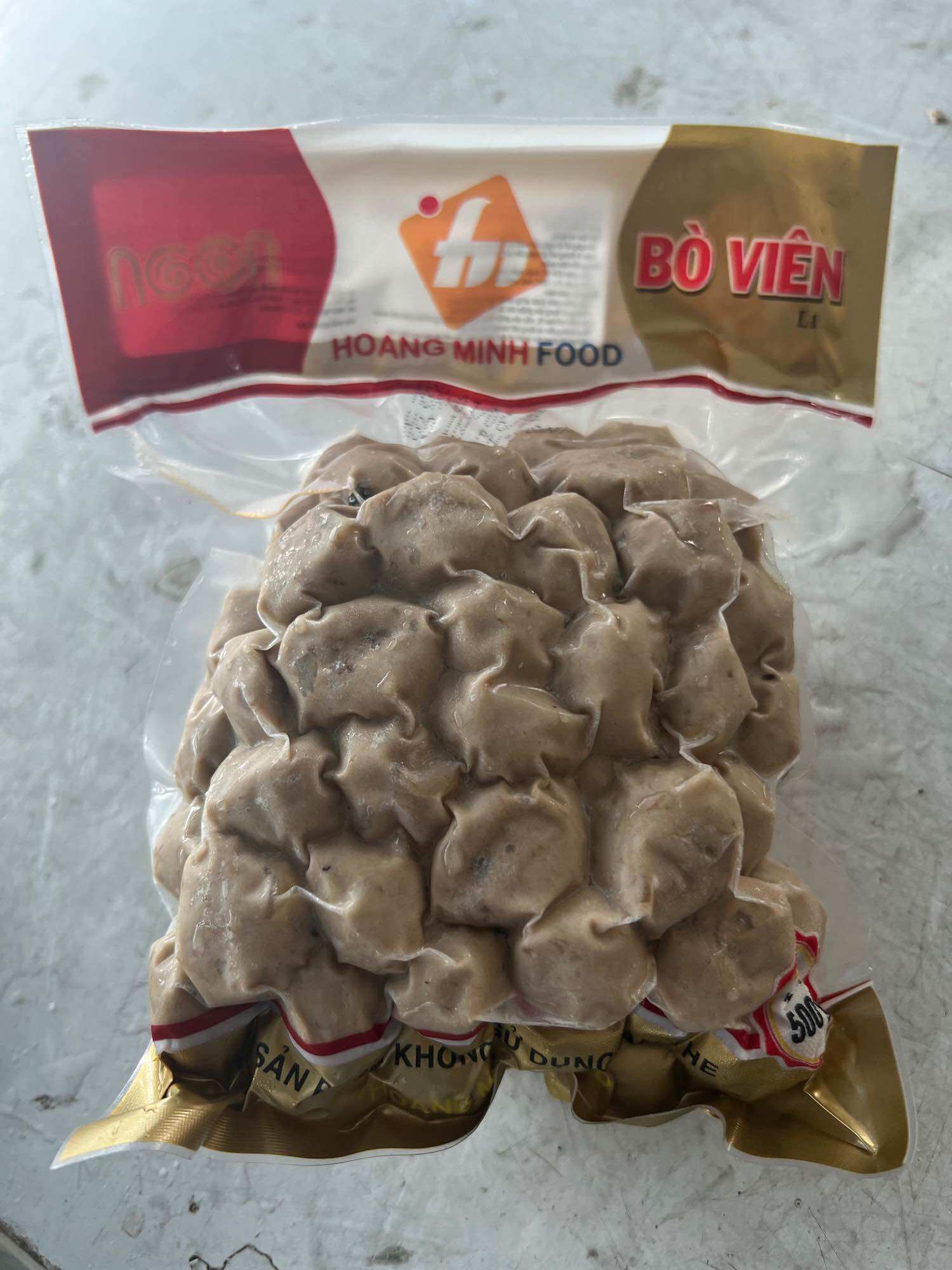 Bò viên 500g các loại