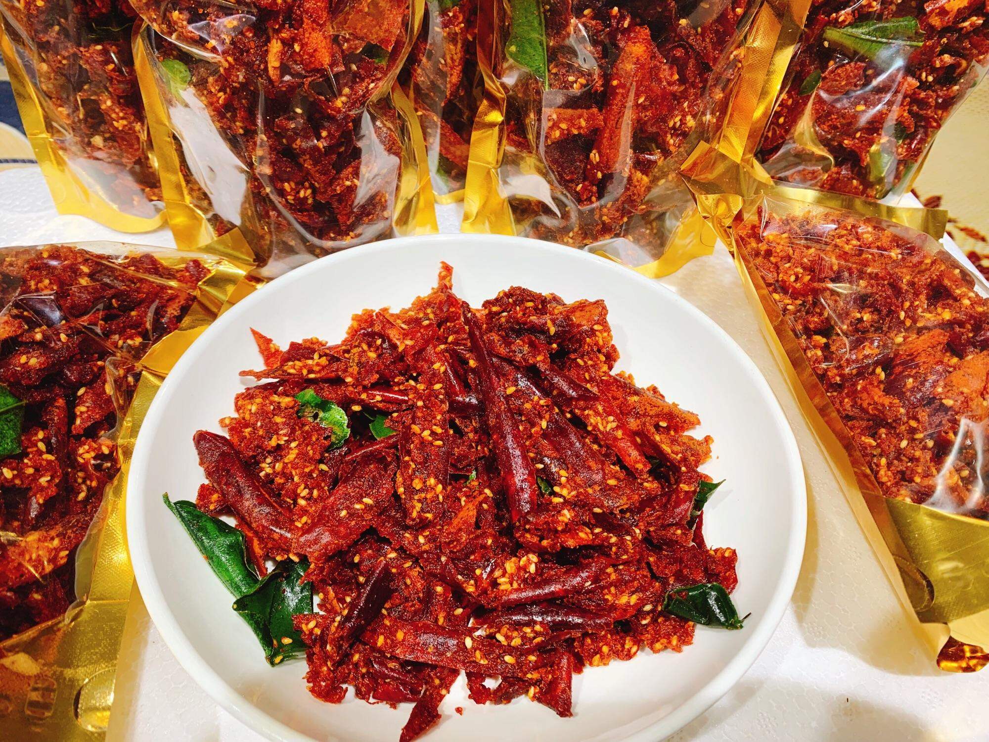 ỚT CHIÊN SNACK ỚT THÁI LAN CHIÊN GIÒN - gói 200g