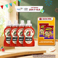 Combo 4 CHIN-SU Tương ớt Sriracha Chai 250G