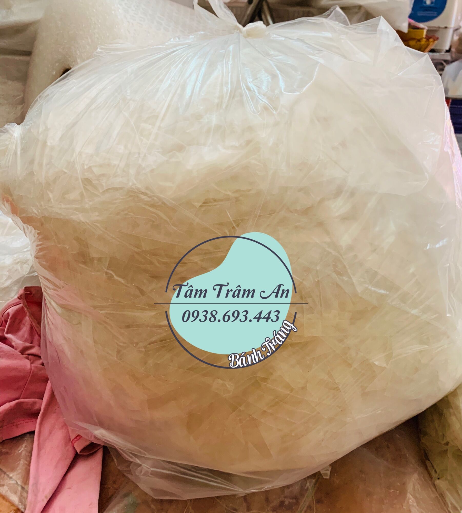 5kg bánh tráng SỢI MỎNG trộn