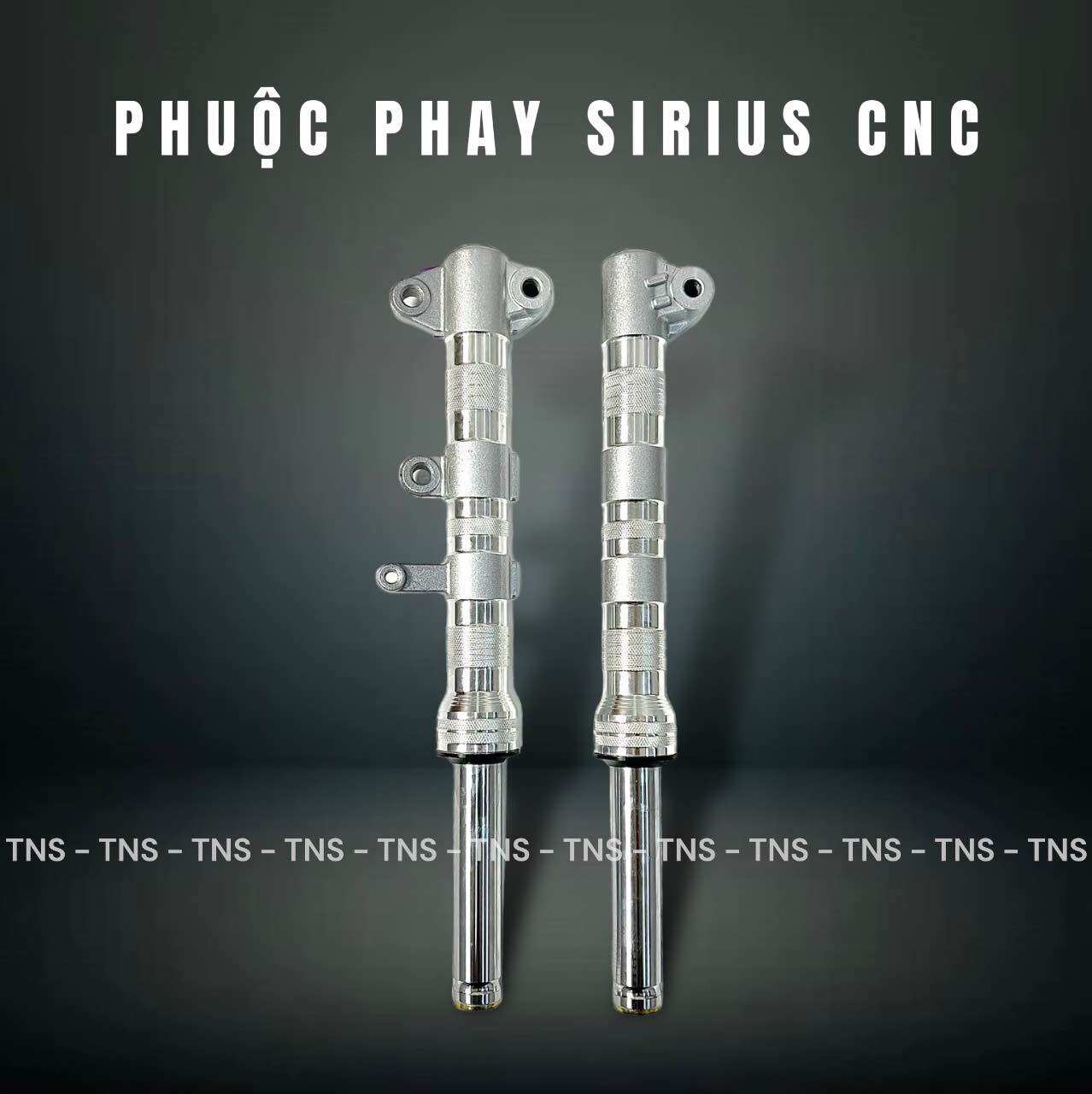 Phuộc phay sirius - Phuộc trước sirius 50/110 phay thái (Cắt ty sẳn)