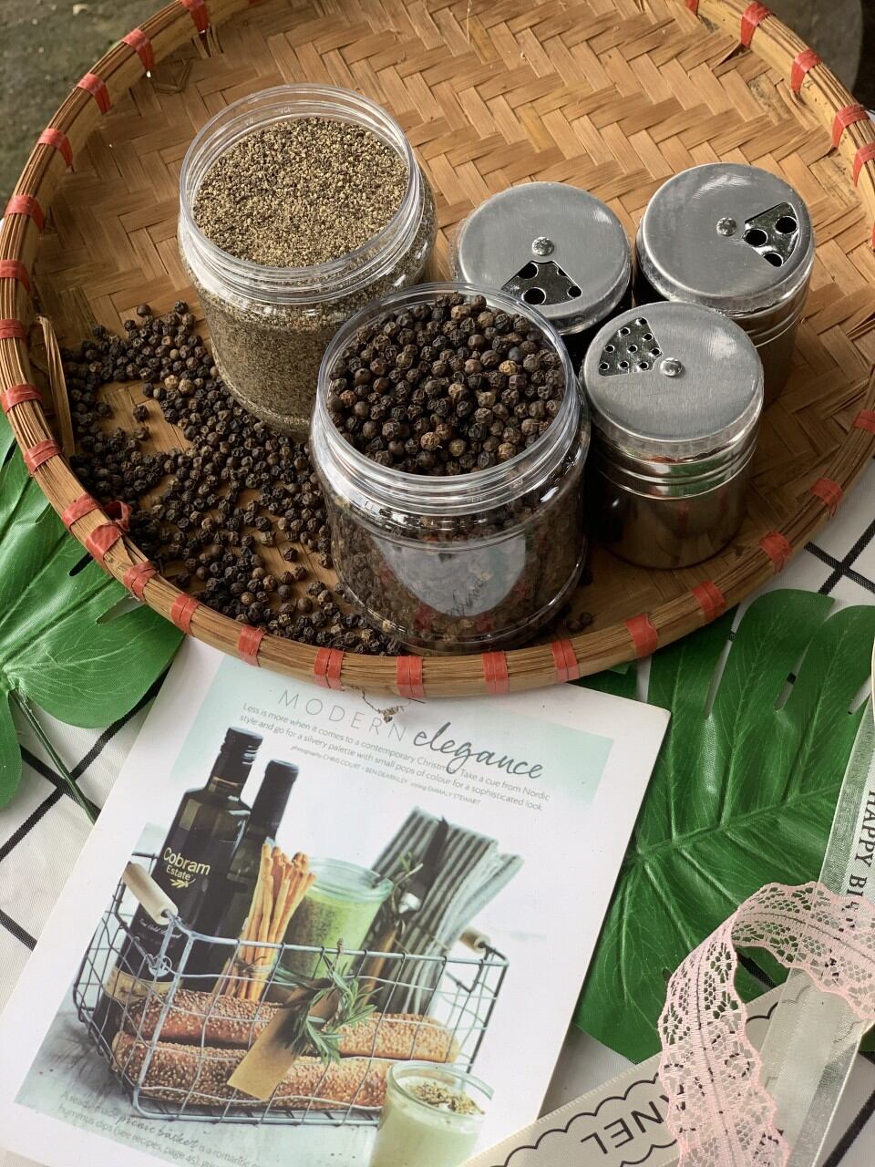TIÊU ĐEN SẠCH LỰA TAY. tiêu hạt, tiêu xay gói 500G