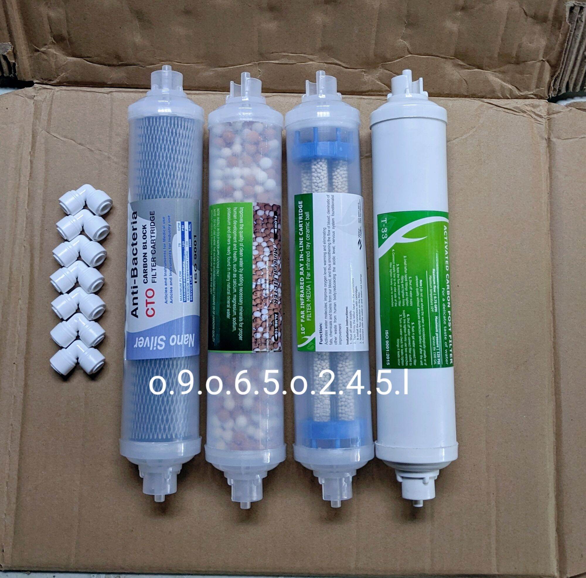 [HCM]Lõi lọc nước số 5 T33  Trắng dùng cho máy RO đã gồm co