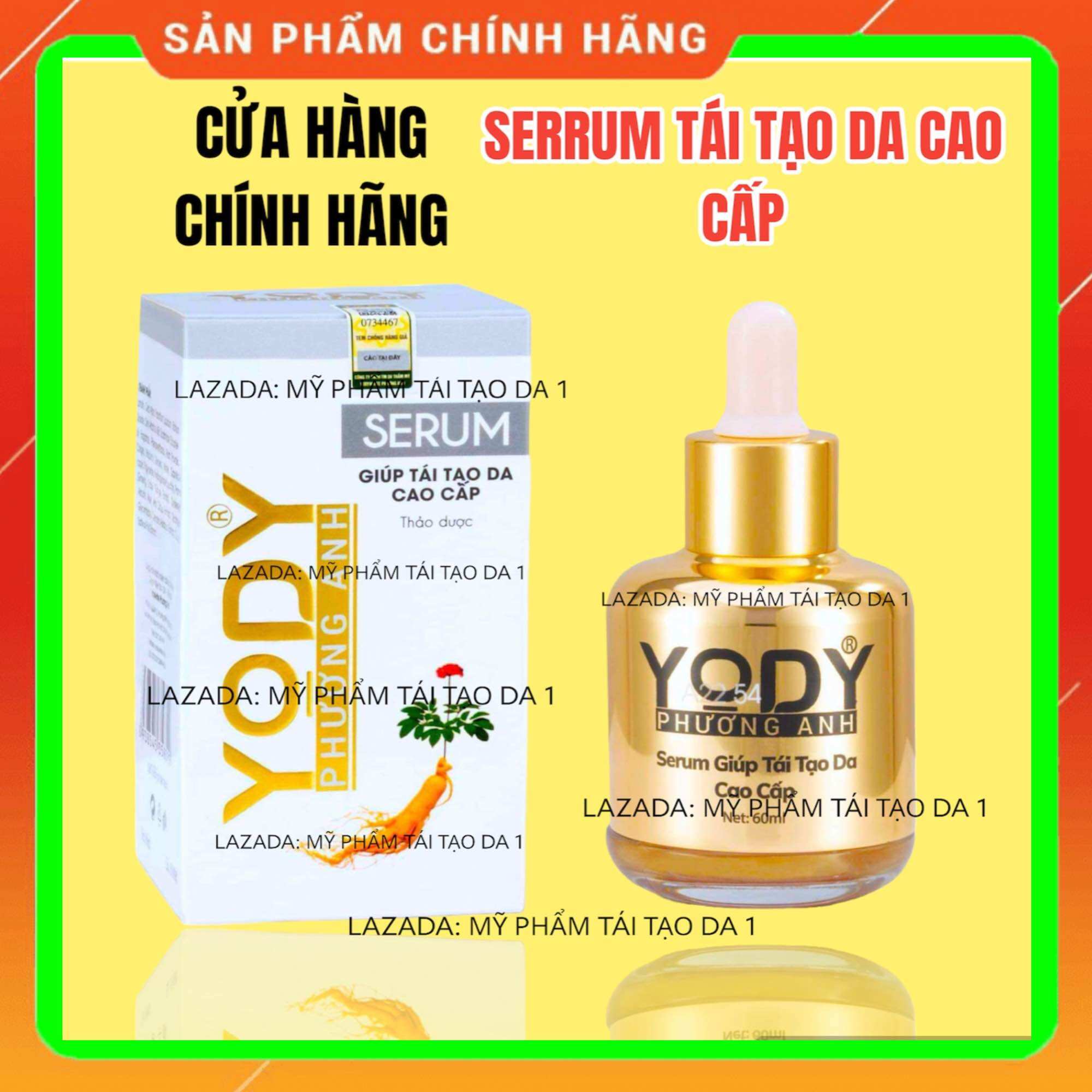 [Hoàn tiền 20%] SERUM TÁI TẠO DA CAO CẤP PHƯƠNG ANH