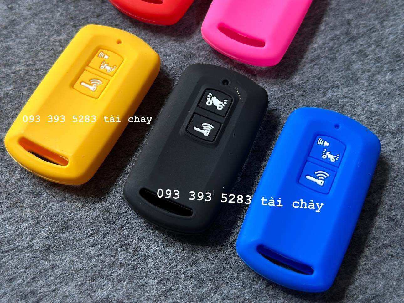 [ 1 CÁI ] BỌC CHÌA KHÓA SMARTKEY CAO SU 2 NÚT VARIO 150CC