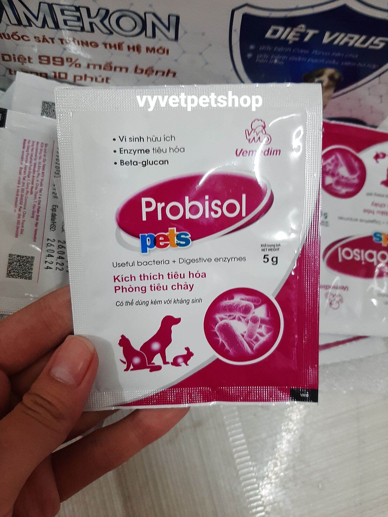 Men tiêu hóa Probisol vemedim gói 5g