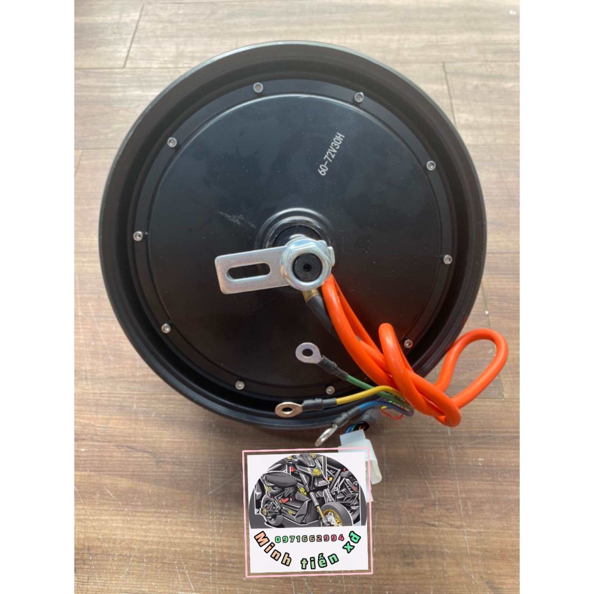 Động cơ 1000w vành 10 phanh cơ dùng cho xe điện vespa, xmen