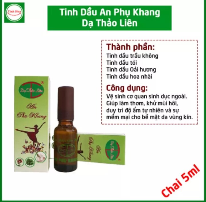 Tinh dầu An Phụ Khang Dạ Thảo Liên  chai 20ml