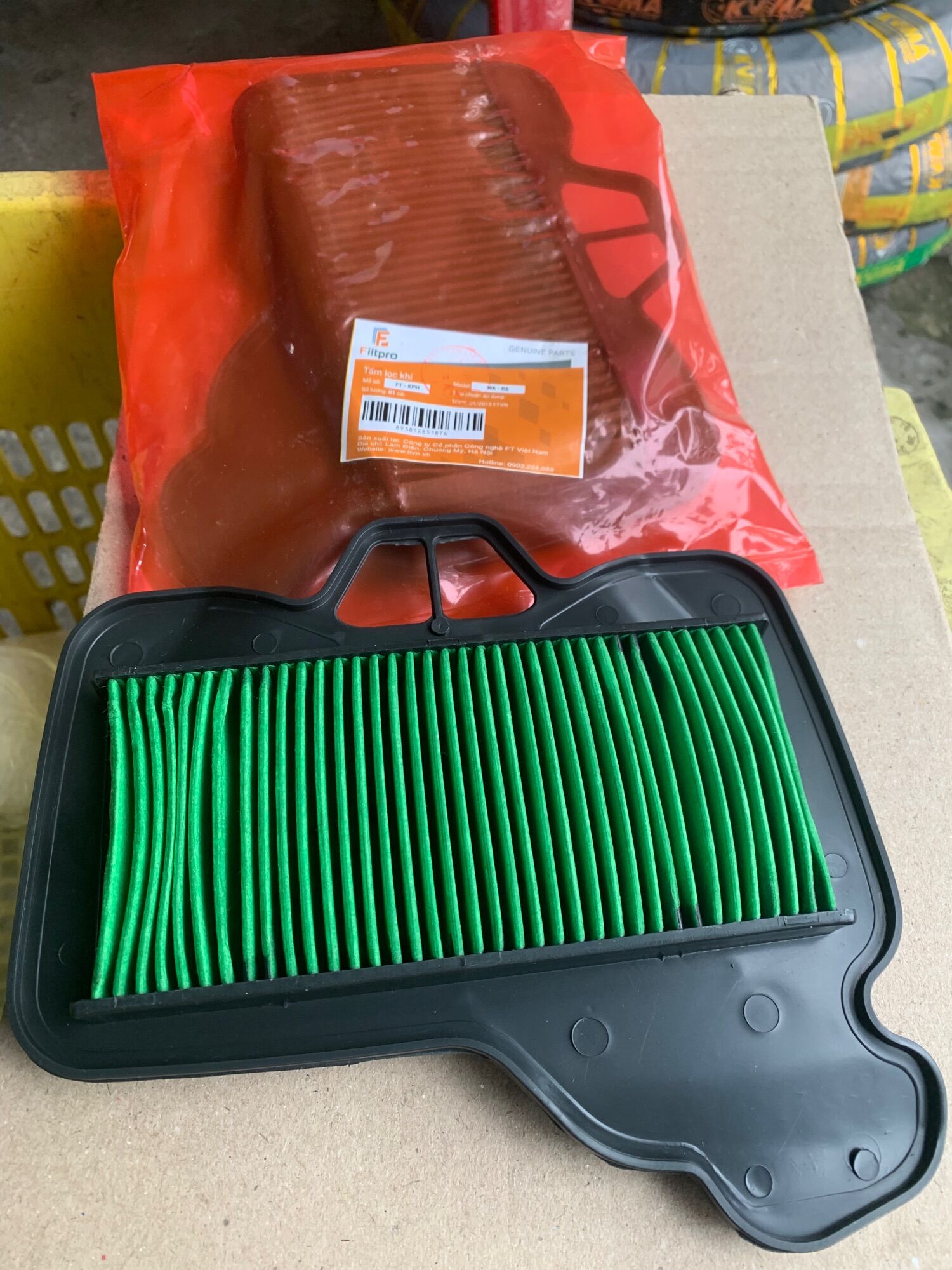Lọc gió wave RS - fu neo. KPH  (loại xịn)
