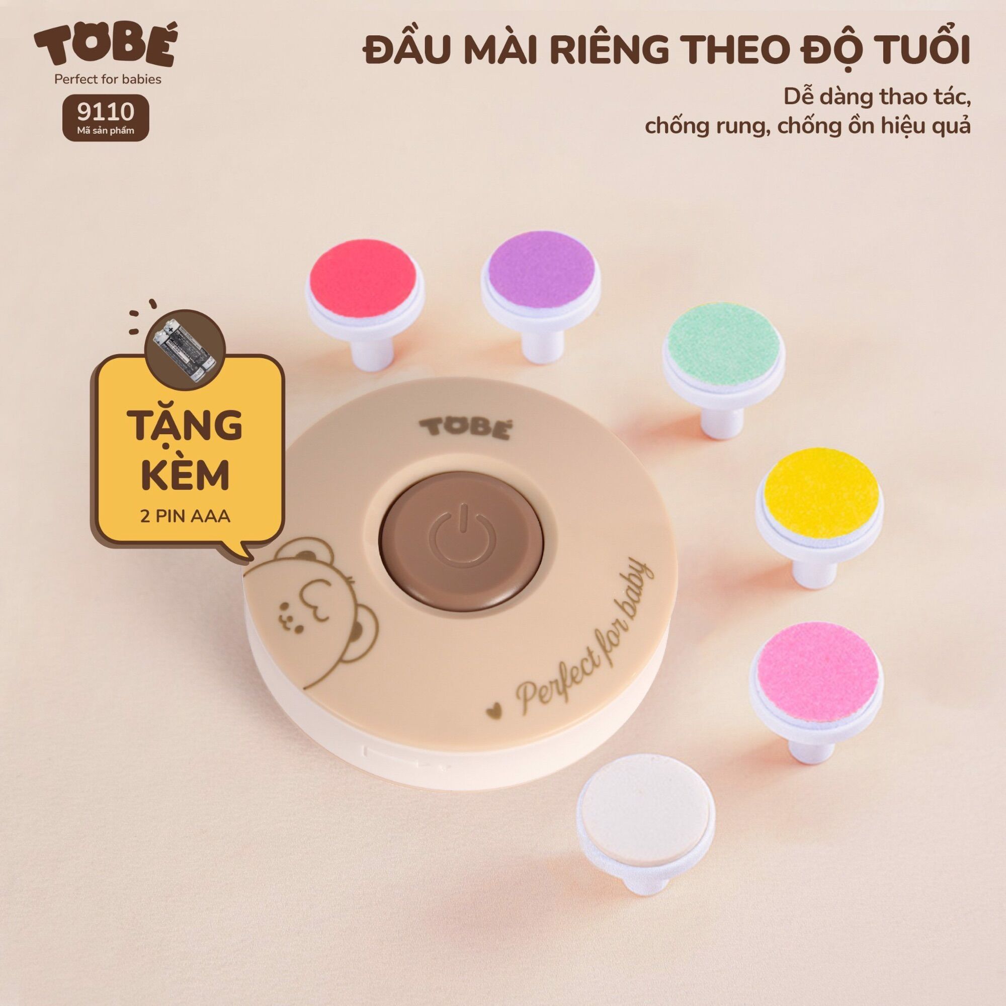 Máy dũa móng tay cho bé ToBé