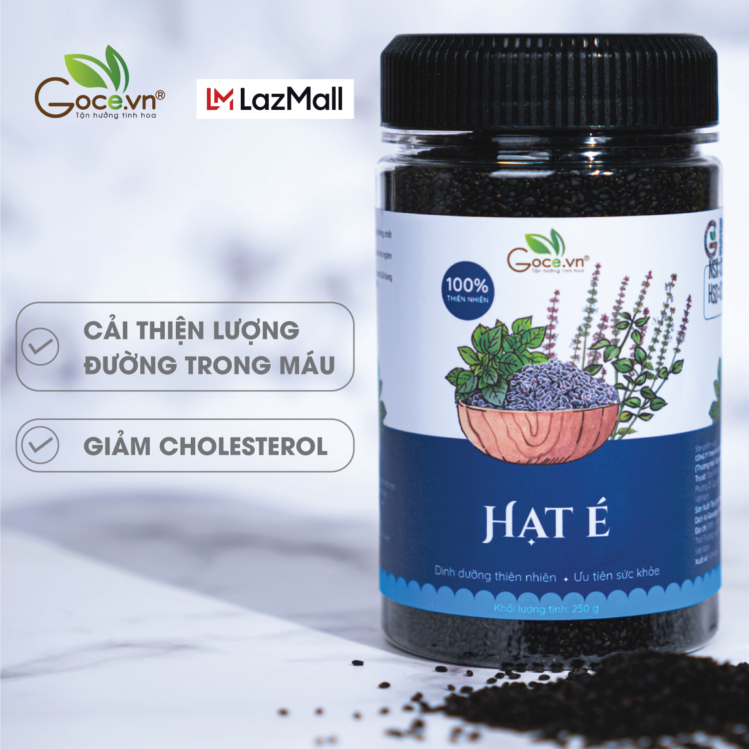 Hạt é chất lượng cao goce - 250g