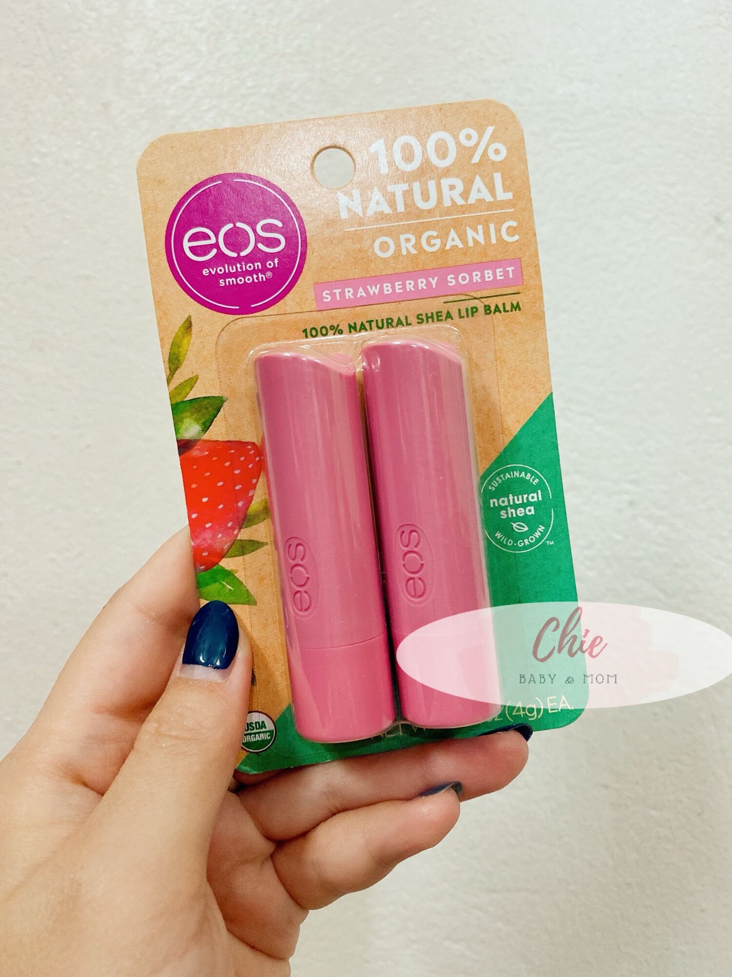 [Air US] Son dưỡng môi EOS dạng thỏi tách set