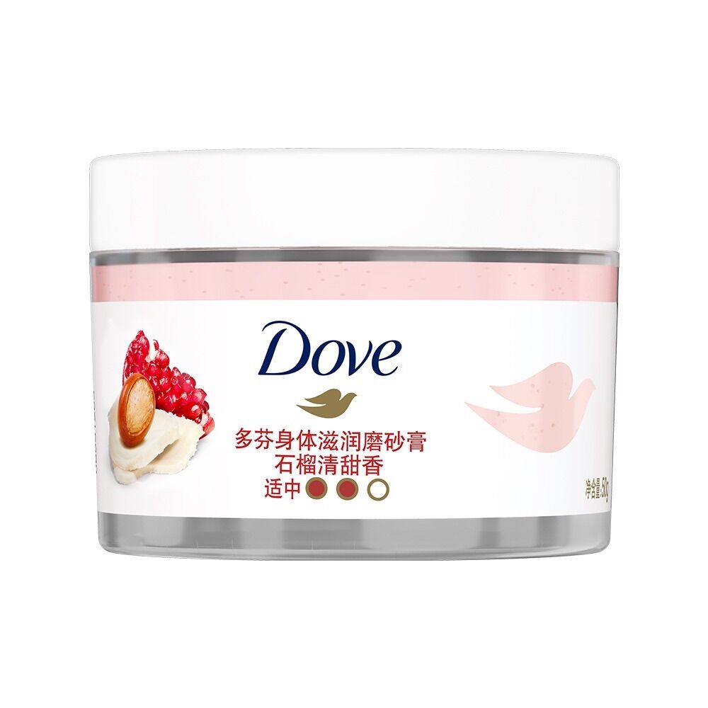 Combo 2 Tẩy da chết Dove hương lựu đỏ 50g