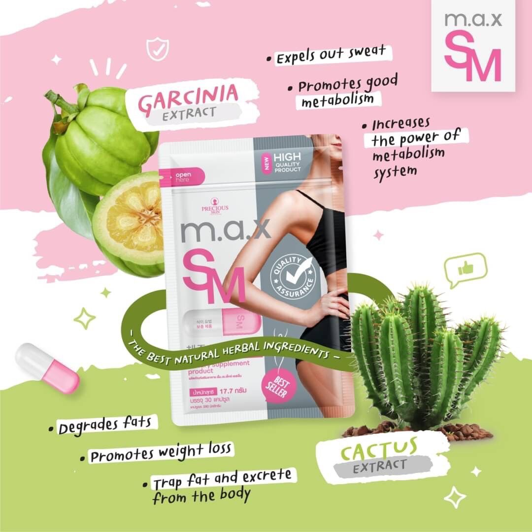 gói 30viên giảm cân max SM thái lan