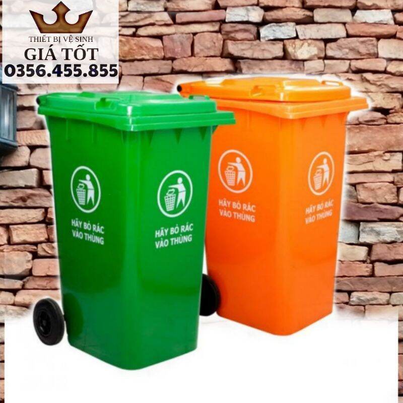 Thùng rác nhựa công cộng 100L