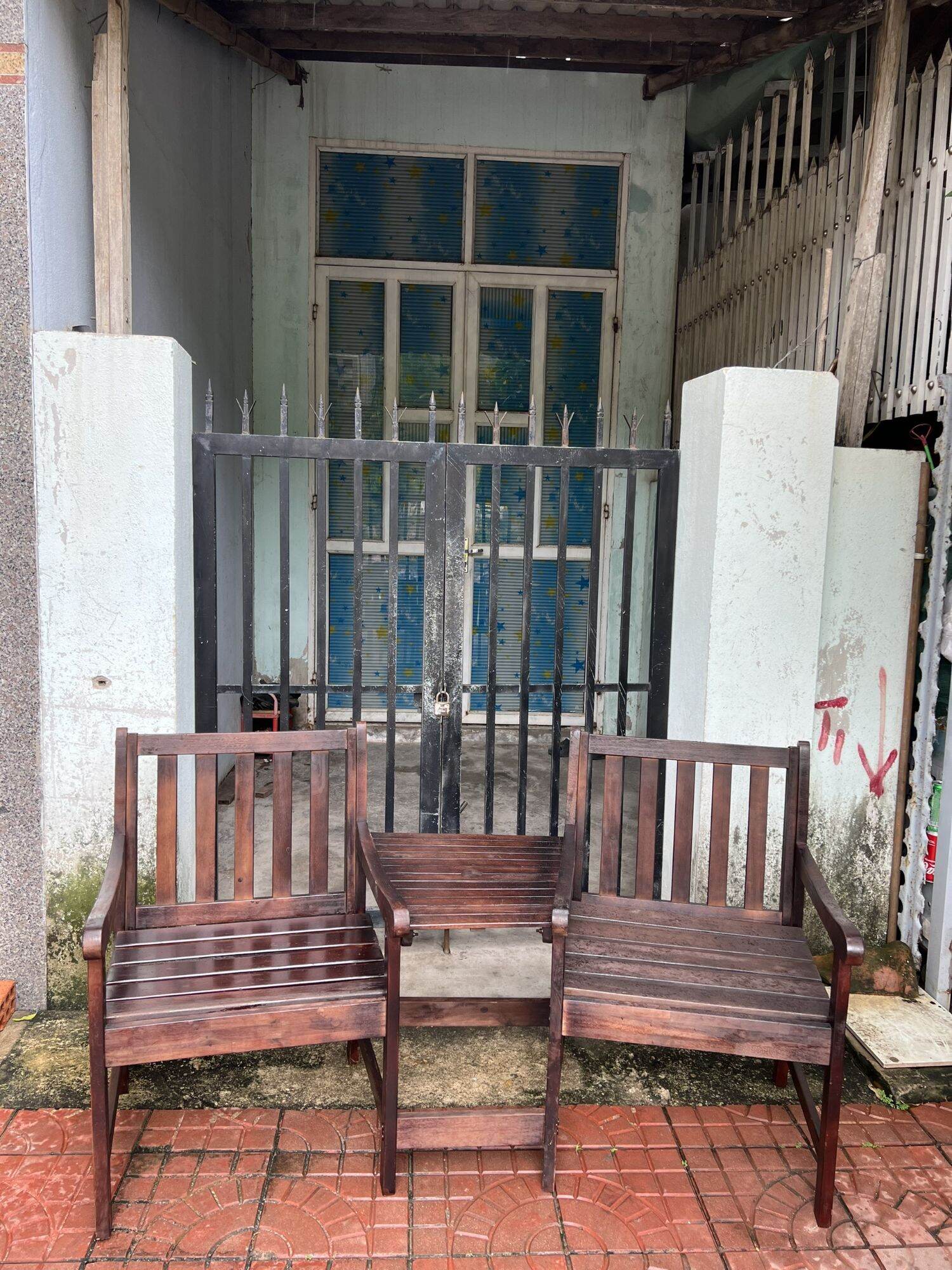 Ghế gỗ đôi