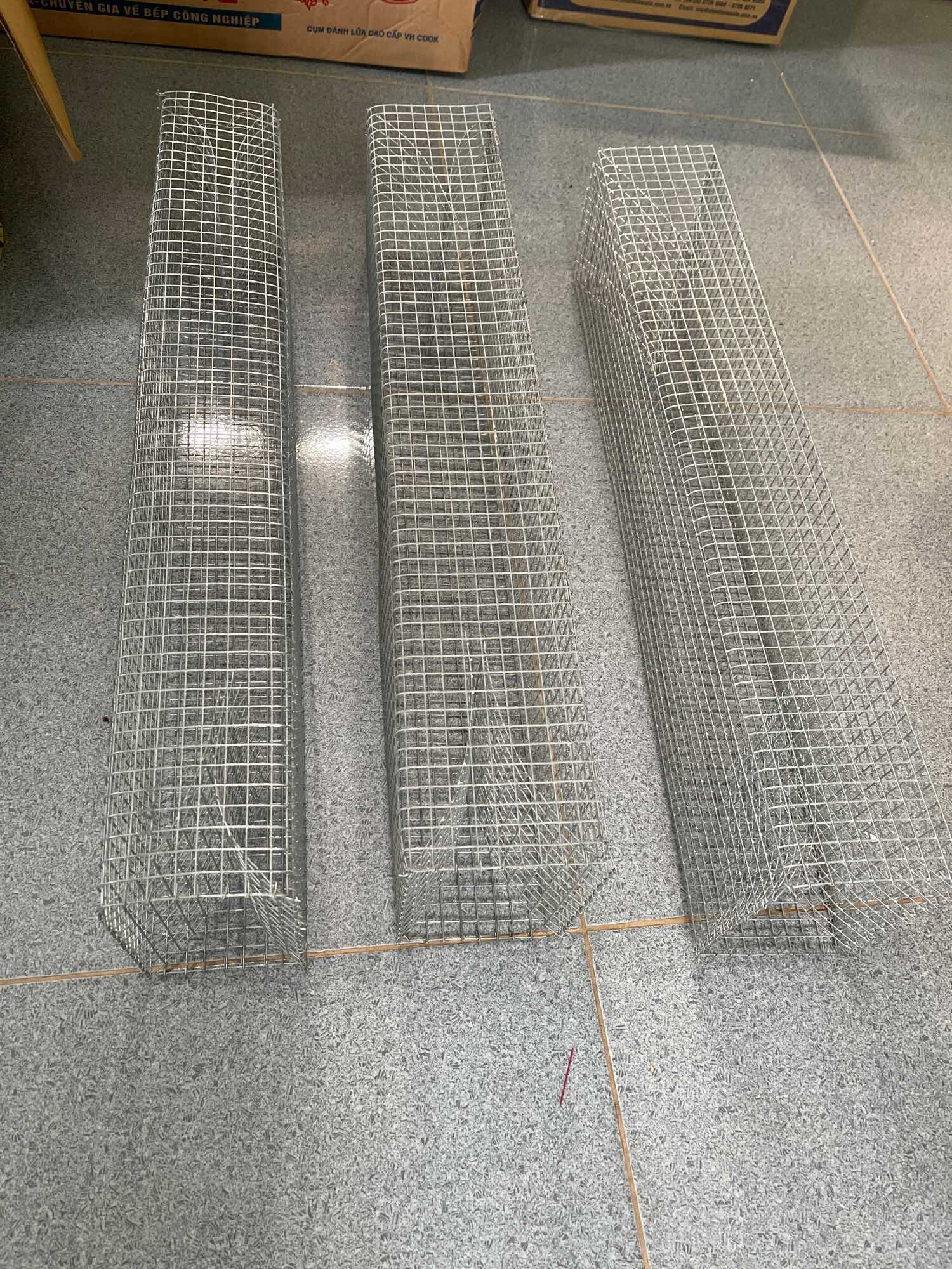 BẪY RẮN 2 HOM KHÔNG RỈ