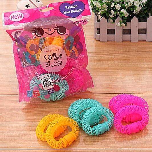 Bộ Uốn Tóc Lò Xo Tạo Kiểu Tóc Xoăn (Combo 6c, 8c)