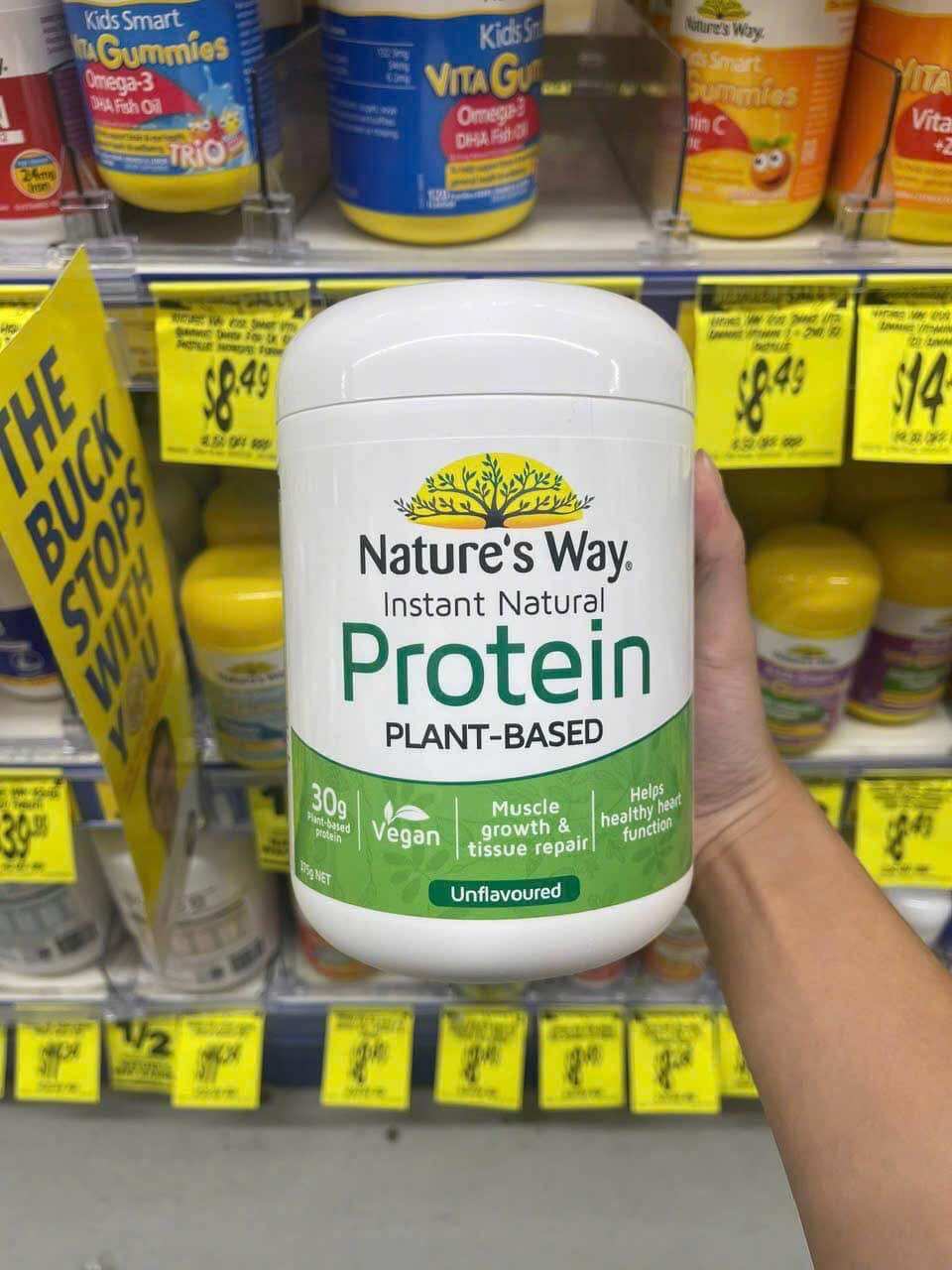 Protein Nature's way 375g Úc Dành Cho Người Ăn chay