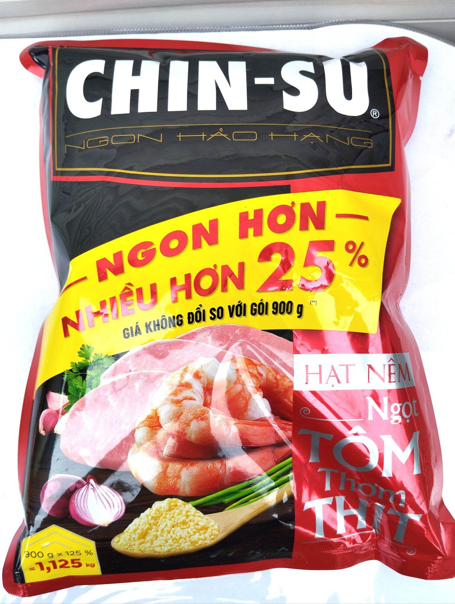 Hạt nêm chinsu tôm thịt 1,125kg ngon rẻ
