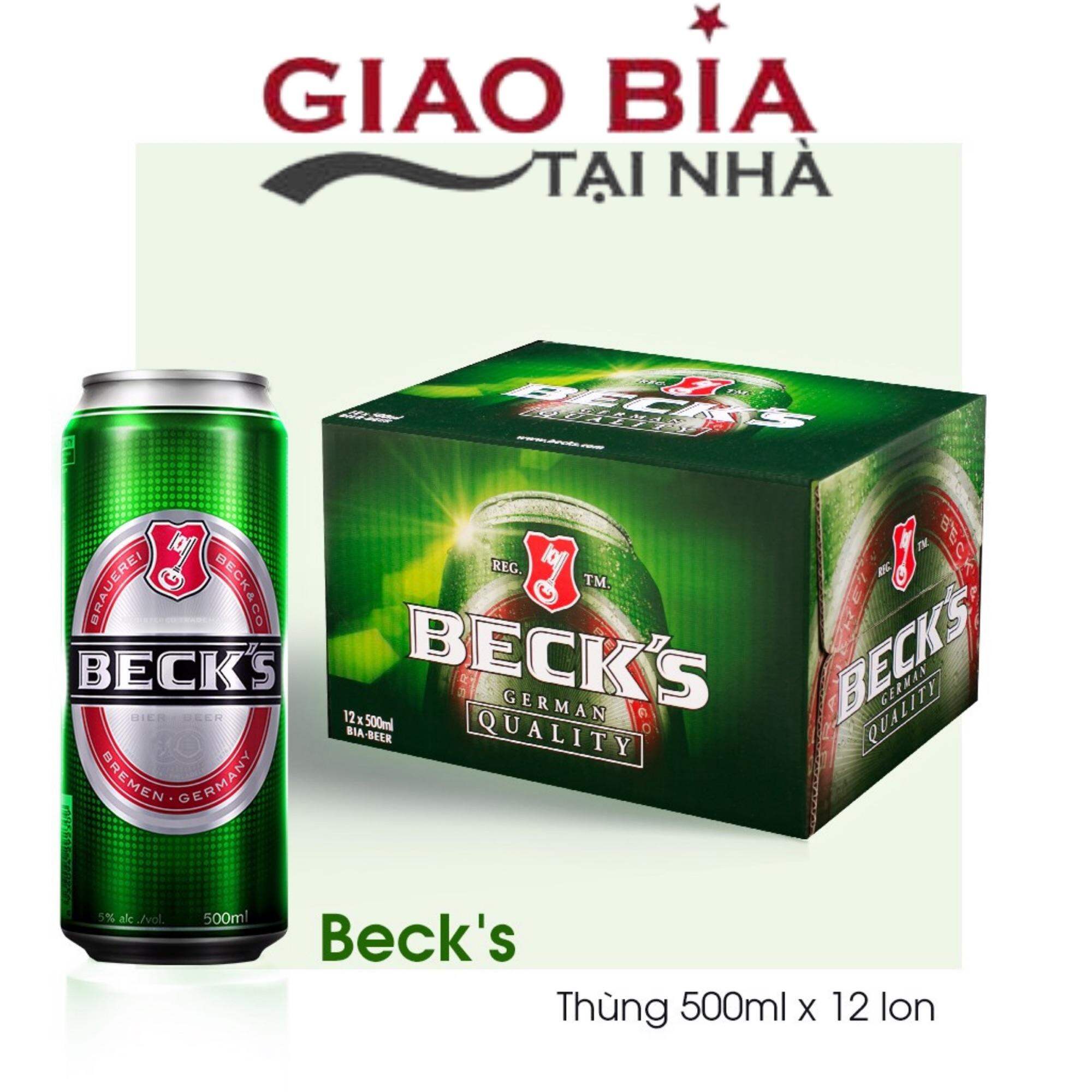Bia Beck's 500ml 12 Lon Chỉ Giao Nhanh HN