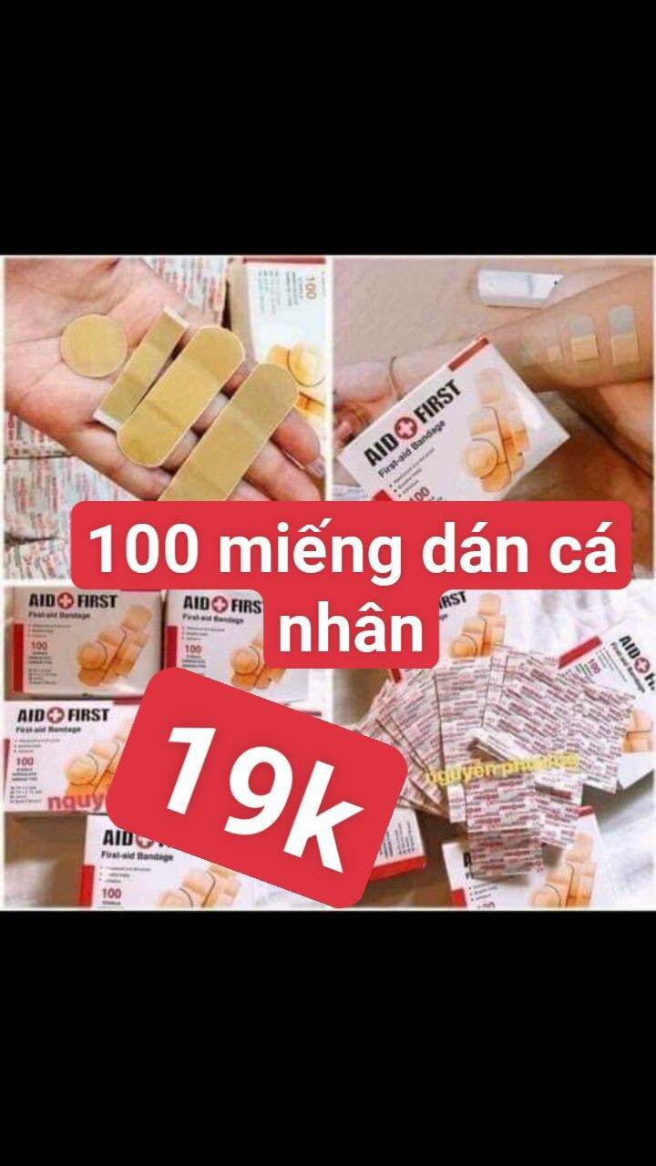 Set 100 miếng dán cá nhân