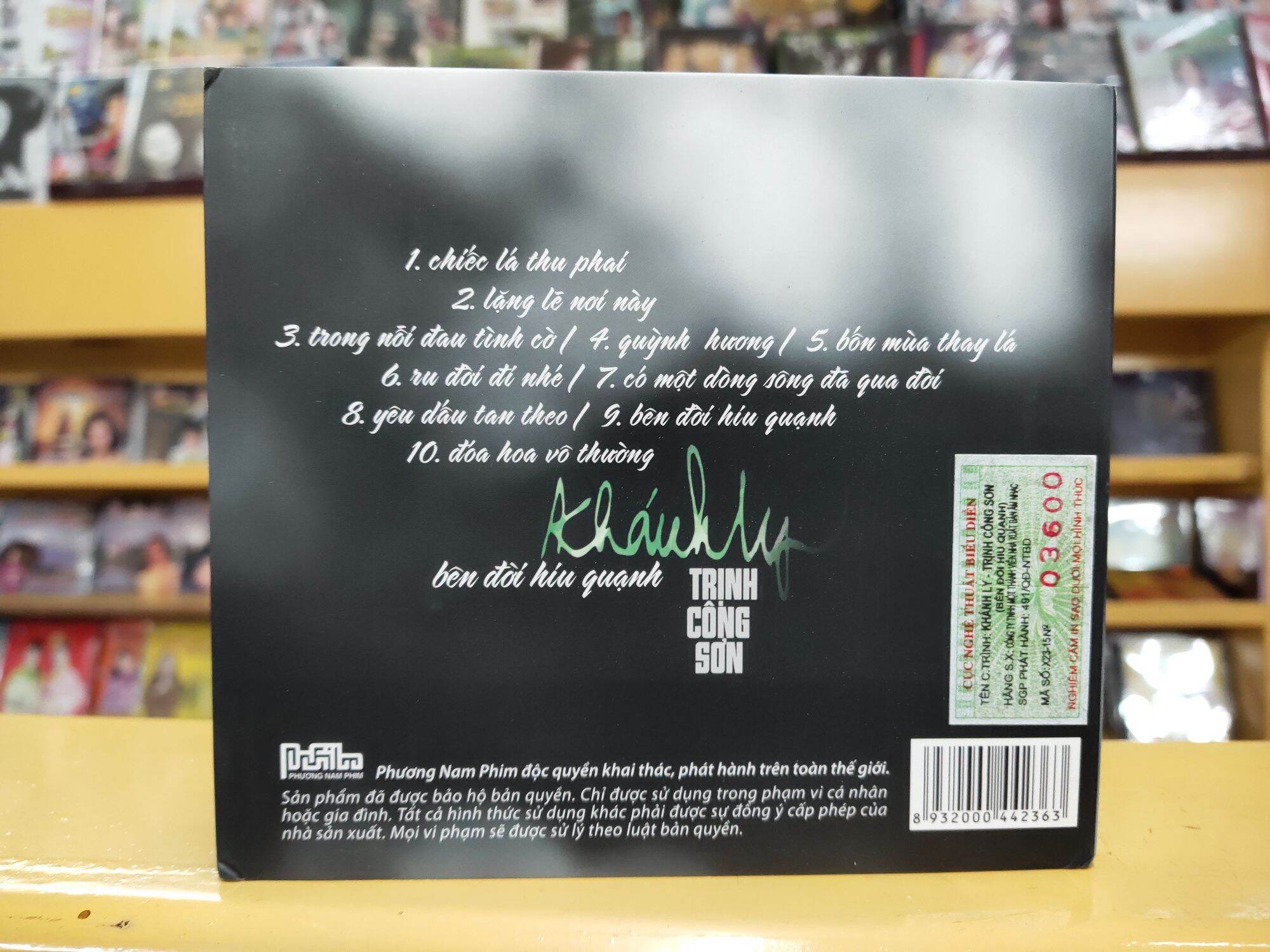 CD - Khánh Ly - Trịnh Công Sơn - Bến đời hiu quạnh