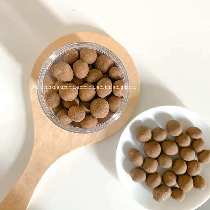 Viên Bột Chuối Xanh mật ong
