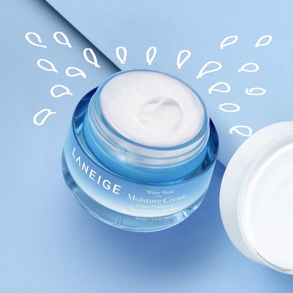 Kem Dưỡng Ẩm Cấp Nước Laneige Water Bank Hydro - Moisture Cream Ex 50Ml (Chính Hãng+Bill)