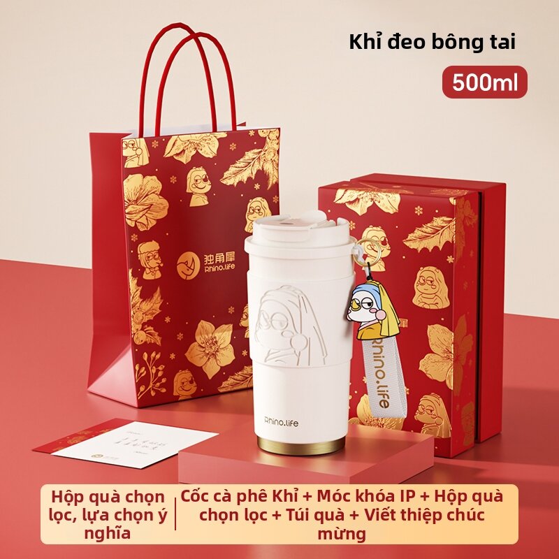 Portable Thermal Insulation Ceramic Mug - 4