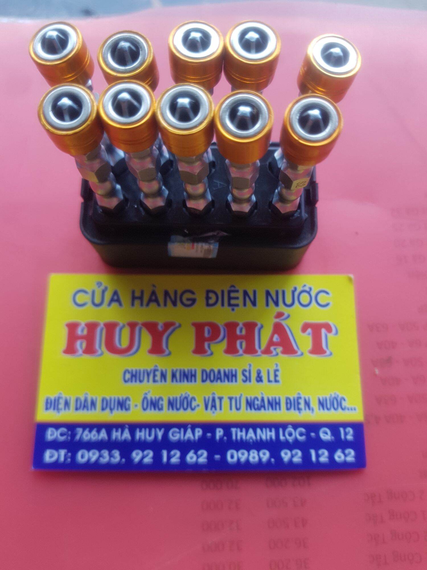 Bộ 10 đầu bắn vít bake 2 đầu