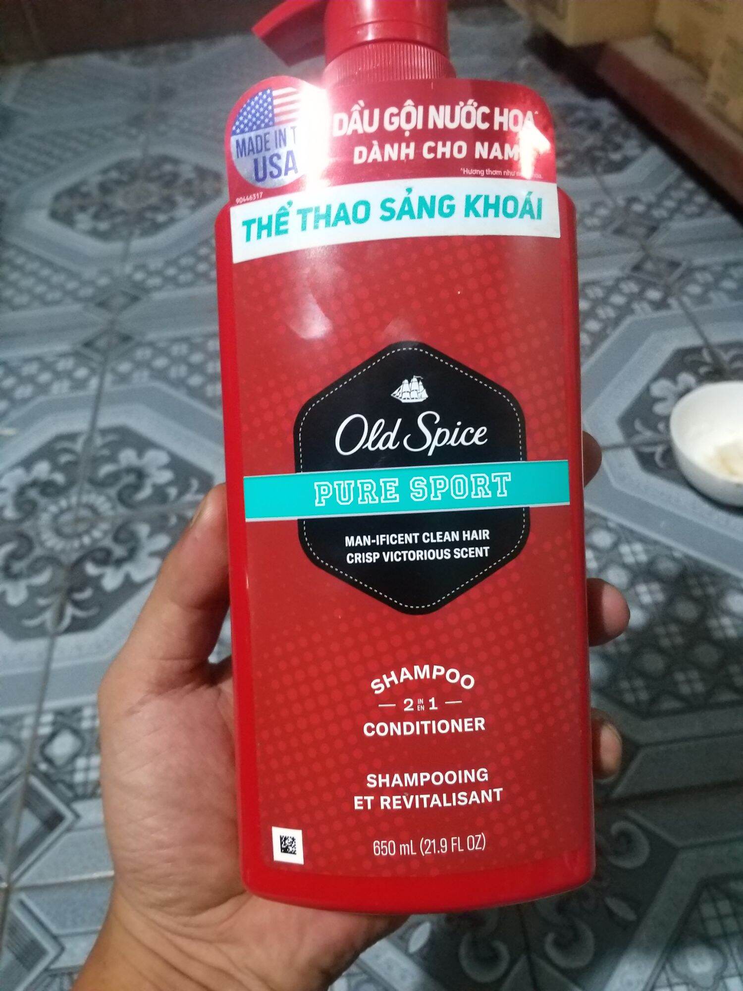 Dầu gội Old Spice 650g