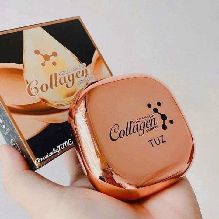 Phấn nền 2 tầng kềm dầu TUZ Collagen