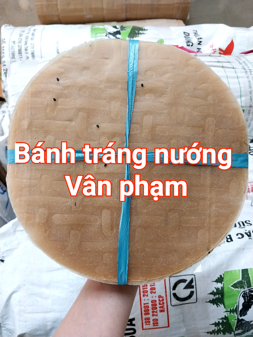 1 xấp [ 50 cái ] vỏ bánh tráng nướng chuẩn gốc Đà Lạt
